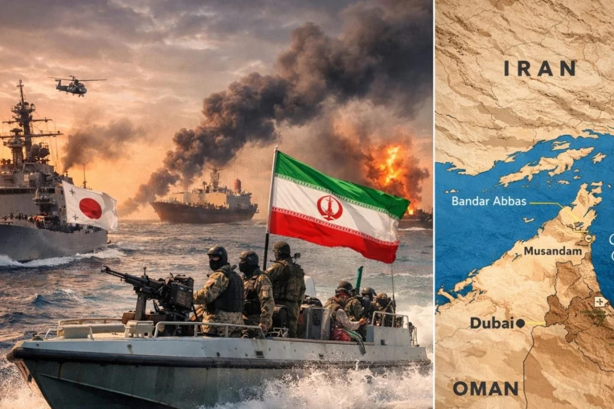  युद्धात नाट्यमय उलथापालथ, जपानचा इराणला थेट इशारा; ...तर आम्ही हॉर्मुझच्या सामुद्रधुनी उतरू 