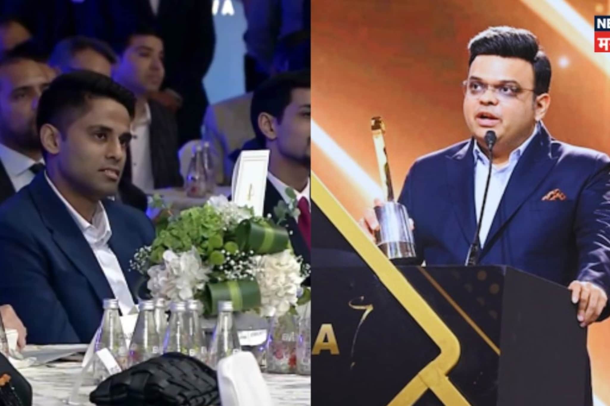 Jay Shah : पाकिस्तानला टोला अन् जय शहांनी सांगितलं 'मिशन 2036', कॅप्टन सूर्याला काय दिला मोलाचा सल्ला? Jay Shah : पाकिस्तानला टोला अन् जय शहांनी सांगितलं 'मिशन 2036', कॅप्टन सूर्याला काय दिला मोलाचा सल्ला?