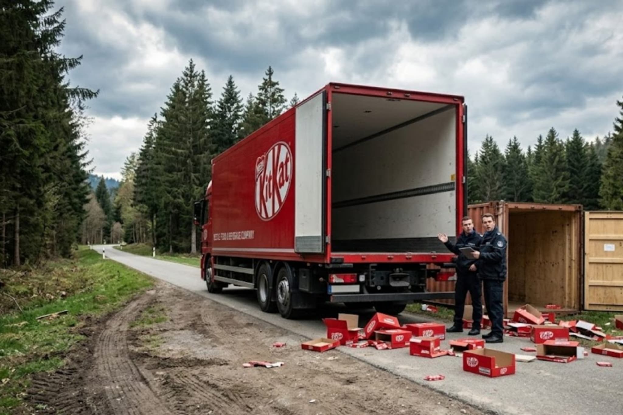 12 टन किटकॅट चॉकलेटची चोरी, अक्खा ट्रक गायब केला; कंपनीकडून चक्क दरोडेखोरांचे कौतुक 