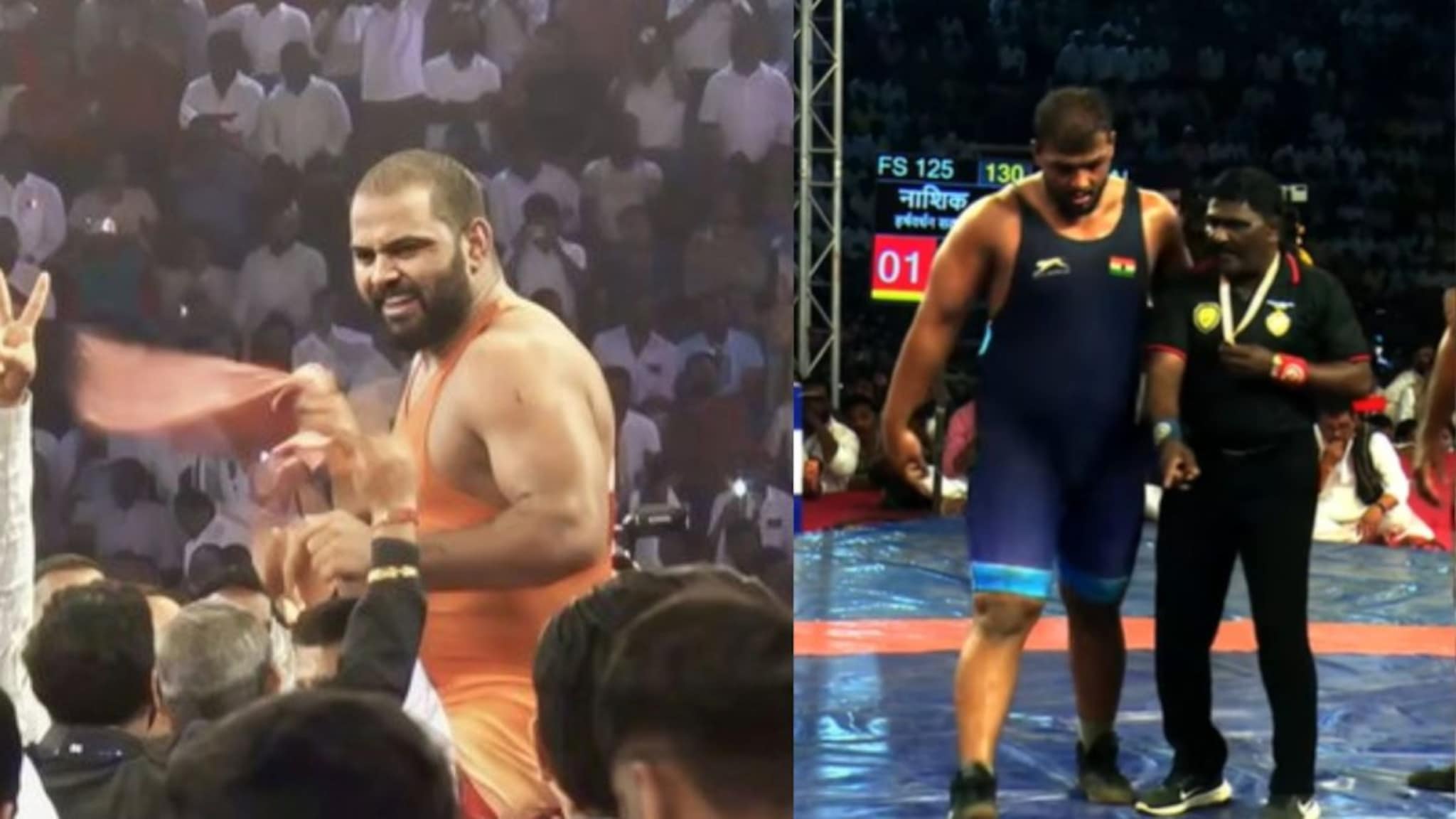 एकाच गुरूचे दोन शिष्य फायनलला भिडले,एक हारला तर दुसऱ्याची बाजी,हर्षवर्धनने चांदीची गदा उचलली