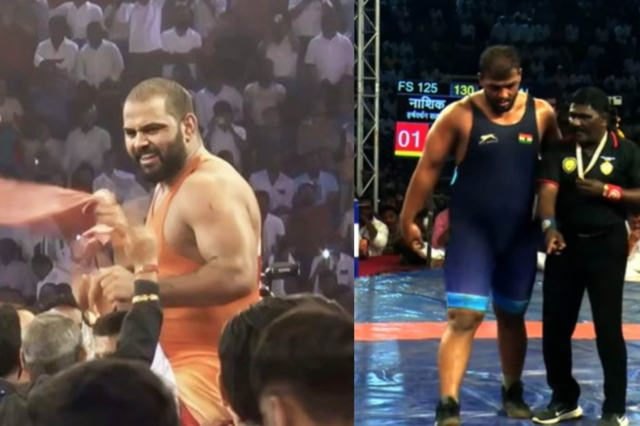 एकाच गुरूचे दोन शिष्य फायनलला भिडले,एक हारला तर दुसऱ्याची बाजी,हर्षवर्धनने चांदीची गदा उचलली