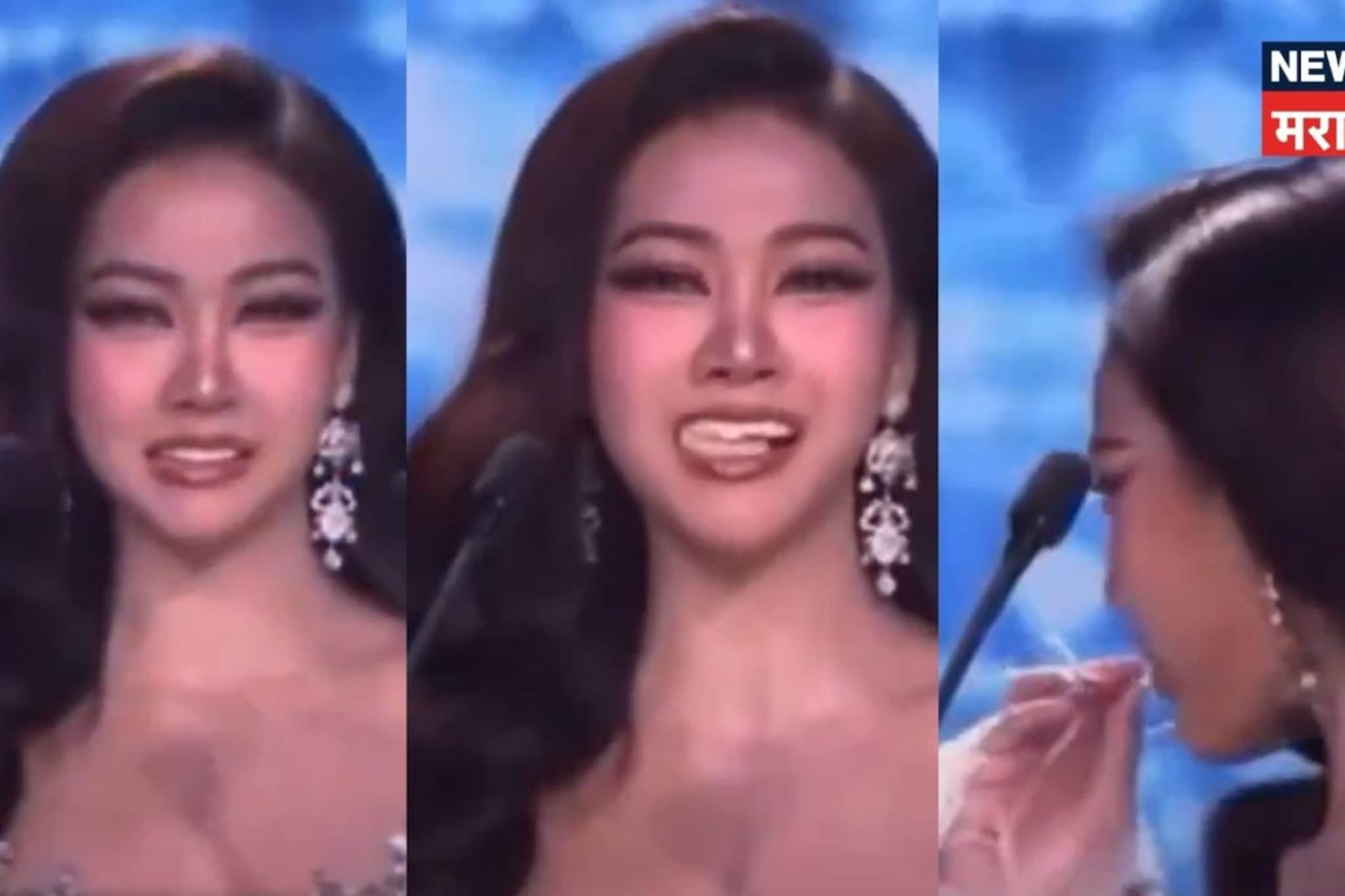 Video : रॅम्प वॉक केला, बोलायला तोंड उघडलं आणि पडले दात; पुढे सौंदर्यवतीने जे केलं ते यापेक्षाही आश्चर्यकारक Video : रॅम्प वॉक केला, बोलायला तोंड उघडलं आणि पडले दात; पुढे सौंदर्यवतीने जे केलं ते यापेक्षाही आश्चर्यकारक