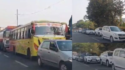 मुंबई गोवा महामार्ग वाहतूक कोंडी