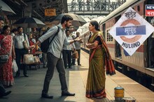 Mumbai:  घटस्फोटाची मागणी केली, संतापलेल्या पतीनं पत्नीला लोकलखाली ढकललं, मुंबई हादरली