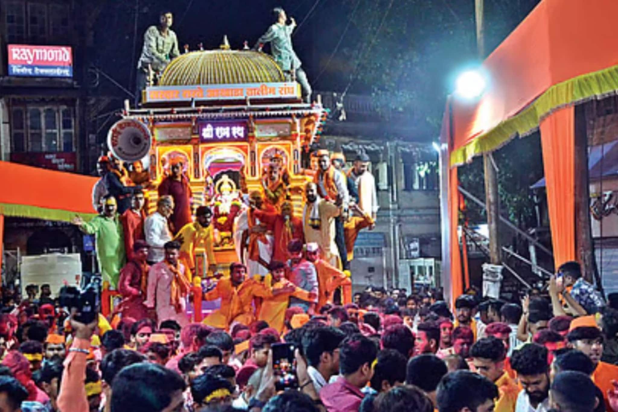 श्रीराम रथोत्सव- गरूड रथोत्सवामुळे नाशिकच्या वाहतुकीत बदल, कोणते असणार पर्यायी मार्ग