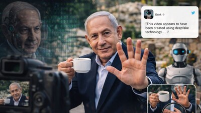 Netanyahu's 'Coffee' Video Sparks Deepfake Claims; Israel Silent