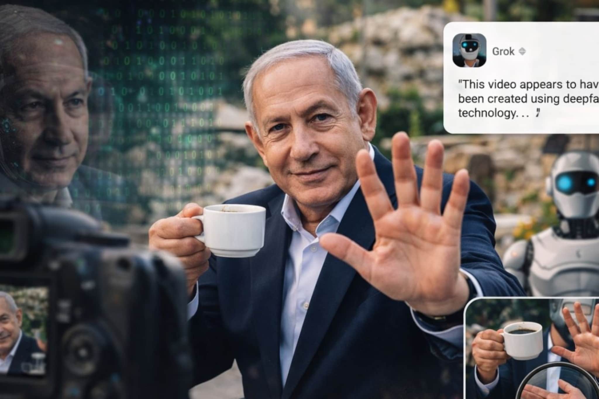 इराण युद्धात मोठा घातपात झाला? नेतन्याहू यांचा तो व्हिडिओ बनावट असल्याचा दावा; इस्रायलच्या उत्तराने संशय बळावला इराण युद्धात मोठा घातपात झाला? नेतन्याहू यांचा तो व्हिडिओ बनावट असल्याचा दावा; इस्रायलच्या उत्तराने संशय बळावला