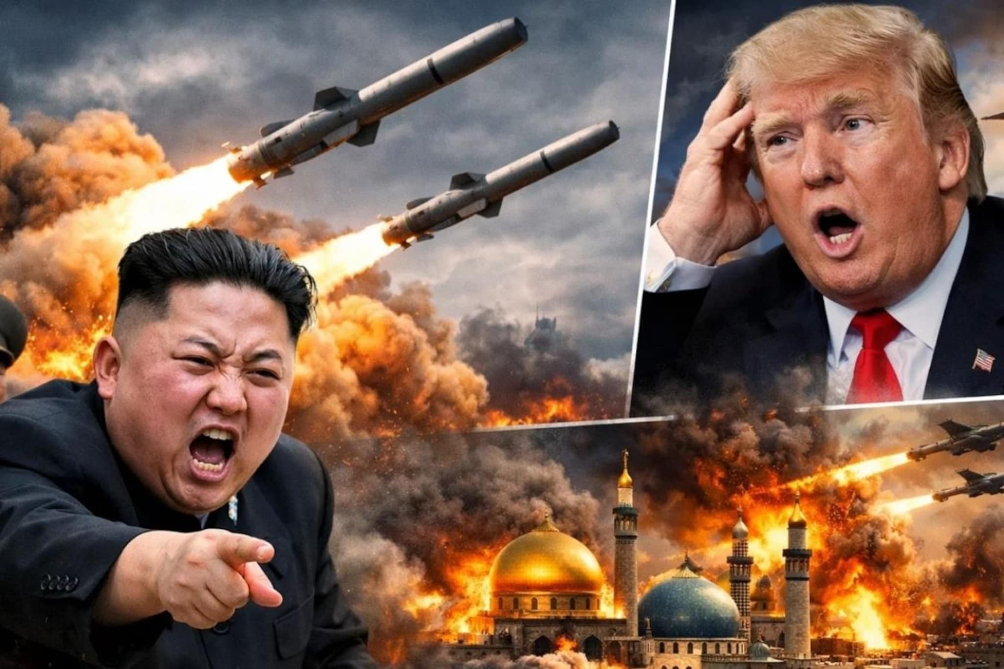 उत्तर कोरियाच्या किम जोंग उनची सटकली, अमेरिकेने माघार घेताच क्रूझ क्षेपणास्त्रे डागली; इराणवर हल्ला करणाऱ्या ट्रम्प यांना बसला धक्का