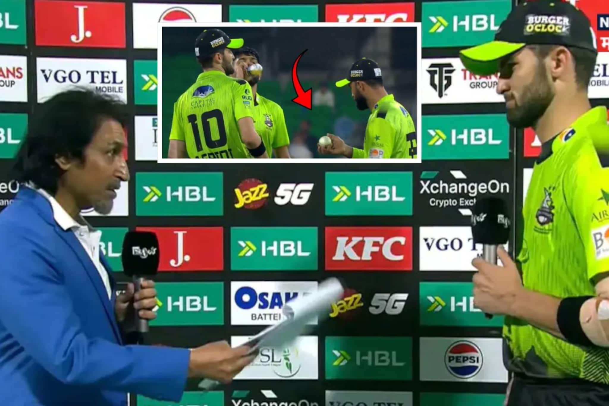 PSL 2026 : 'मला कळालंच नाही, मी फक्त...', बॉल टेम्परिंगवर शाहीन शाह आफ्रिदी धडधडीत खोटं बोलला, 'अंपायरने आम्हाला...'