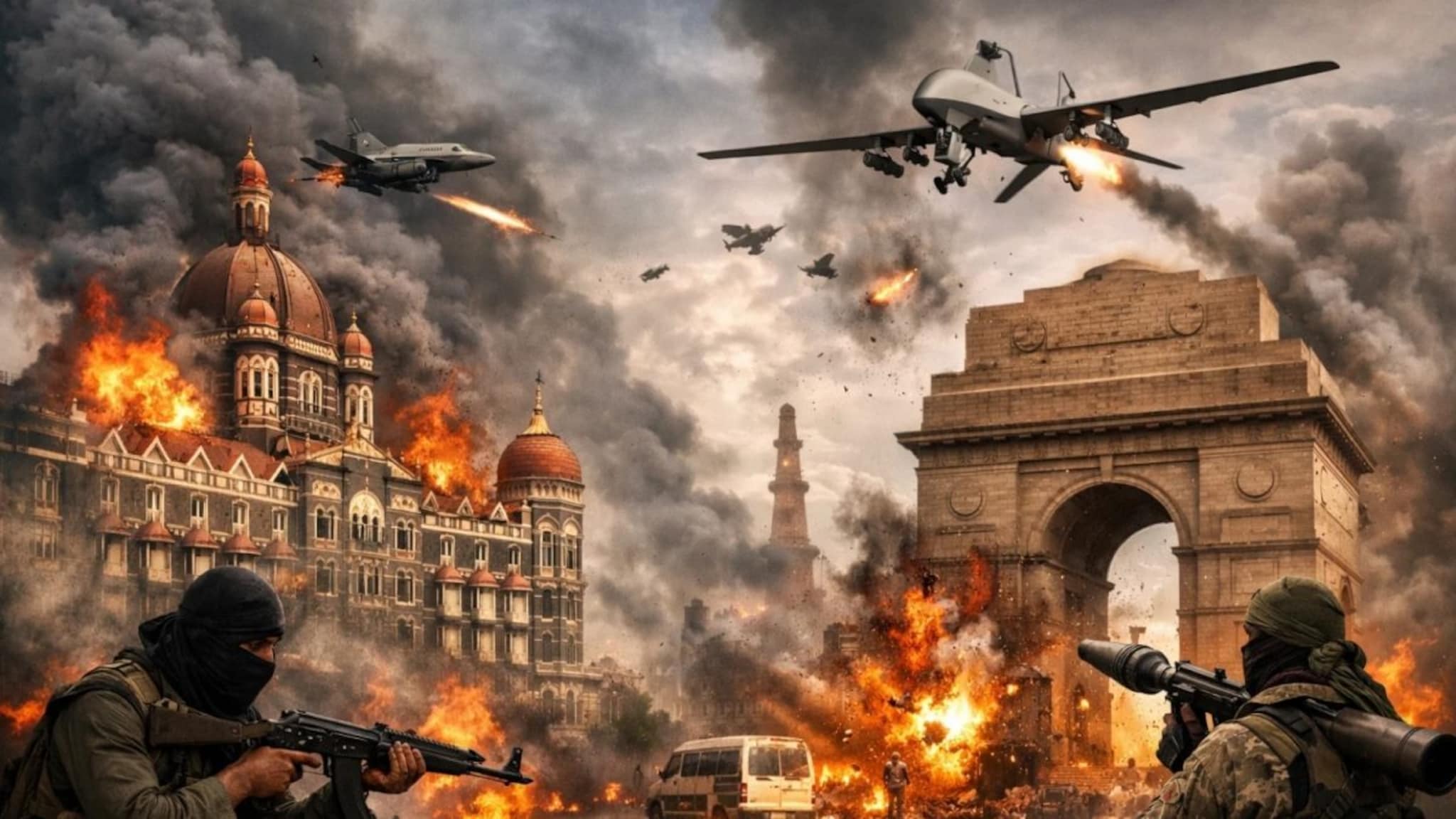 मुंबई-दिल्लीवर हल्ले करा, इस्रायलच्या भीतीने भारताला 'डीफॉल्ट टार्गेट' करण्याचा प्लॅन 