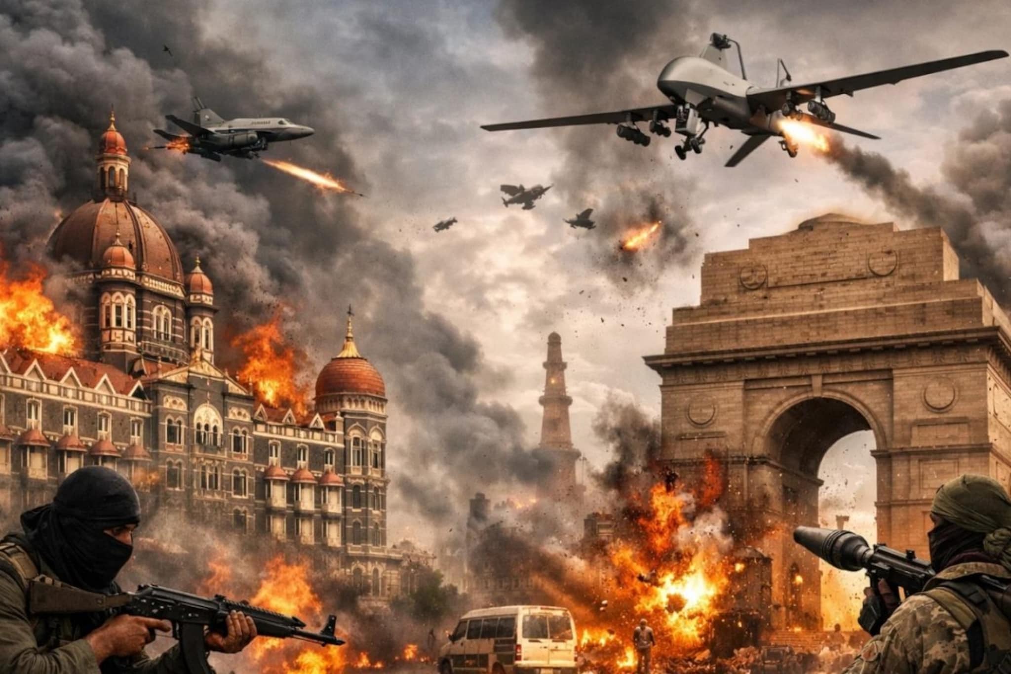 मुंबई-दिल्लीवर हल्ले करा, इस्रायलच्या भीतीने भारताला 'डीफॉल्ट टार्गेट' करण्याचा प्लॅन 