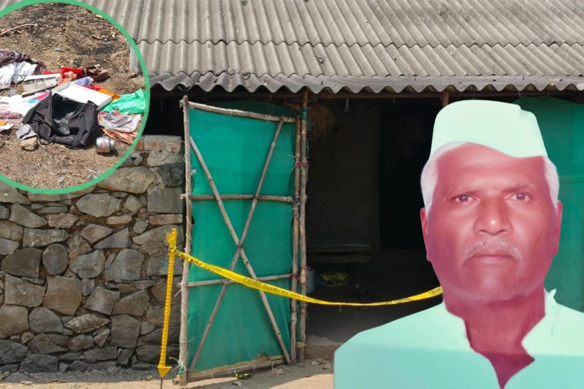 पाईन मळा हादरला! 62 वर्षीय वृद्धाची निर्घृण हत्या, मध्यरात्रीच्या सुमारास अज्ञात चोरट्यांचा थरार