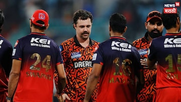 RCB vs SRH : आयपीएल 2026 चा नारळ फुटला! पहिल्या सामन्यात कशी असेल प्लेइंग इलेव्हन? कॅप्टन ईशानचा इम्पॅक्ट प्लेयर कोण? RCB vs SRH : आयपीएल 2026 चा नारळ फुटला! पहिल्या सामन्यात कशी असेल प्लेइंग इलेव्हन? कॅप्टन ईशानचा इम्पॅक्ट प्लेयर कोण?