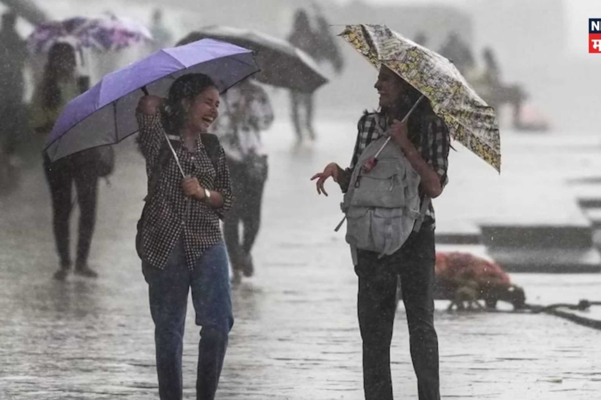 उत्तरेकडून येणाऱ्या वाऱ्यांमुळे गारपिटीचं संकट, महाराष्ट्रावर 5 दिवस मुसळधार पावसाचा इशारा