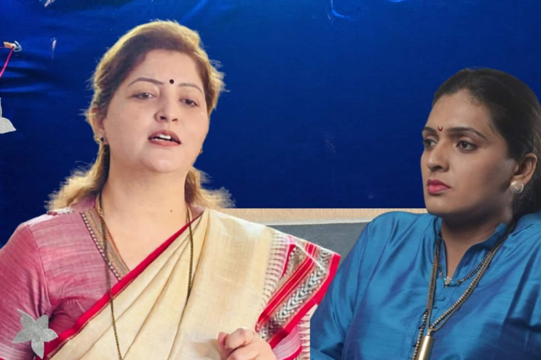 रुपाली चाकणकर भोंदू खरातच्या एजंट, महिलांना पाठवायच्या 'बाबा' कडे; रुपाली ठोंबरेंच्या दाव्याने खळबळ रुपाली चाकणकर भोंदू खरातच्या एजंट, महिलांना पाठवायच्या 'बाबा' कडे; रुपाली ठोंबरेंच्या दाव्याने खळबळ