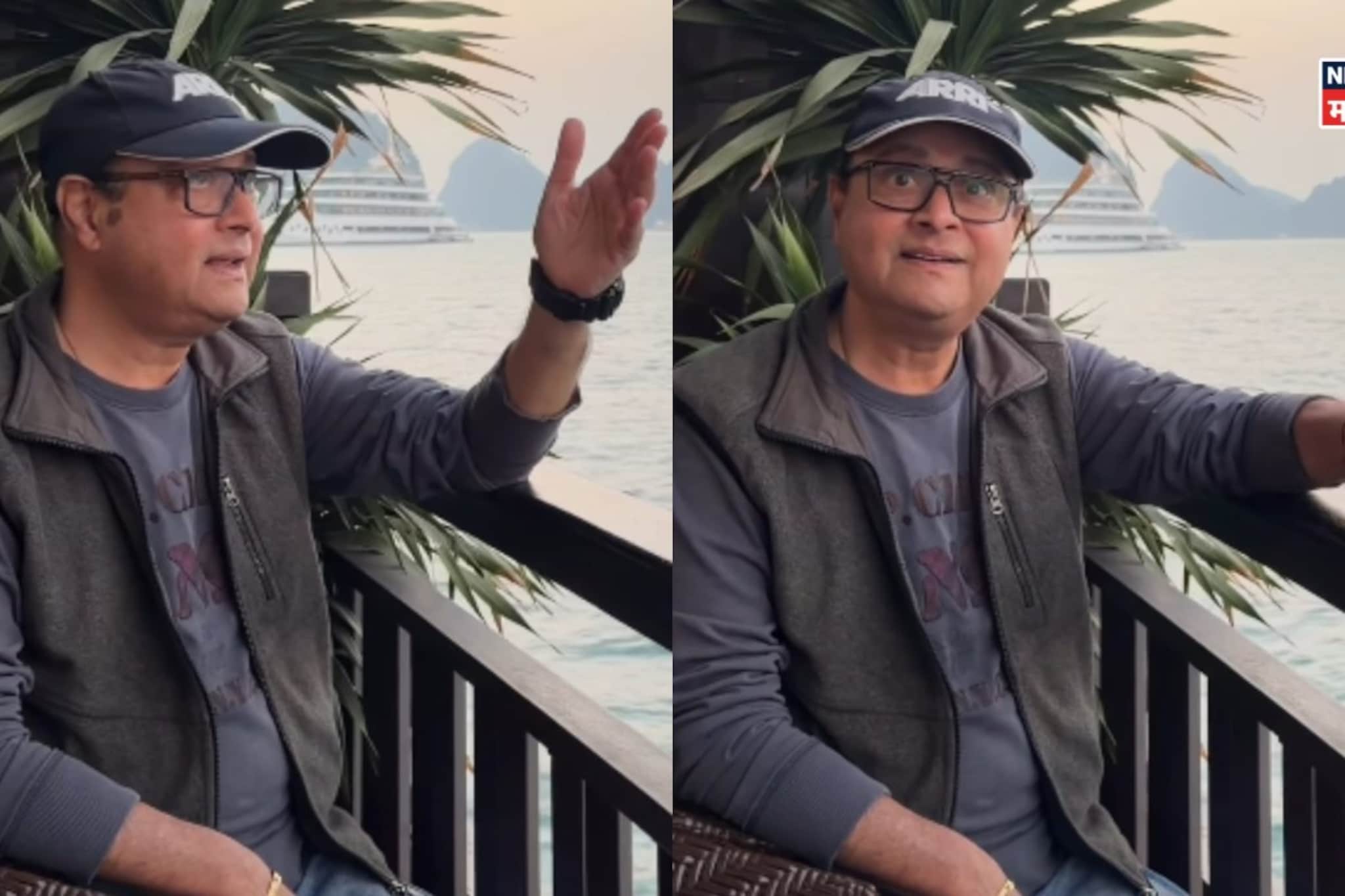 व्हिएतनामच्या किनाऱ्यावर सचिन पिळगांवकरांनी गायलं 50 वर्ष जुनं गाणं; VIDEO