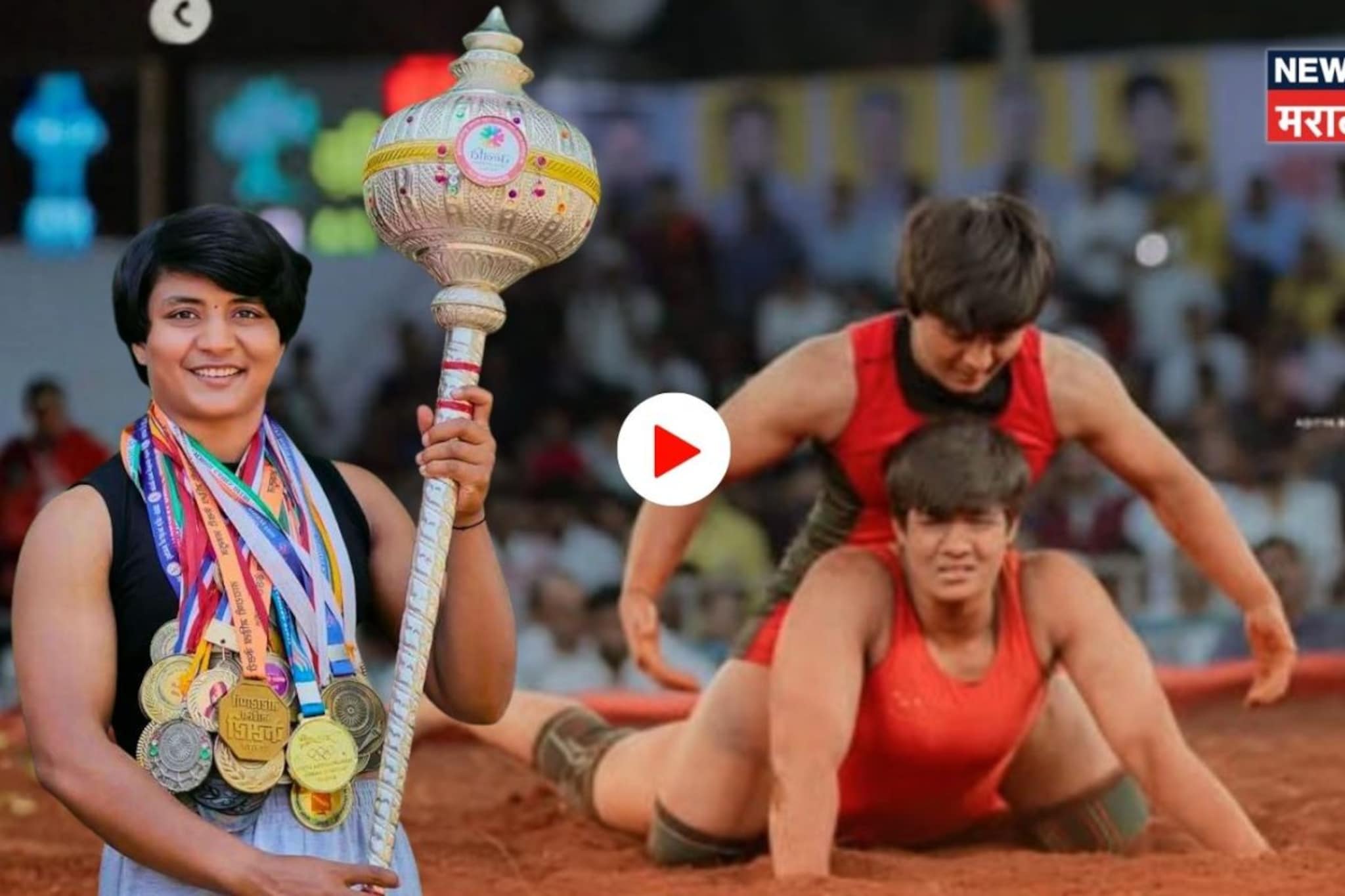 रिलस्टार कुस्तीपटूचा युटर्न! काही तासात निवृत्ती घेतली मागे, कारणही स्वत:च सांगितलं, VIDE0 