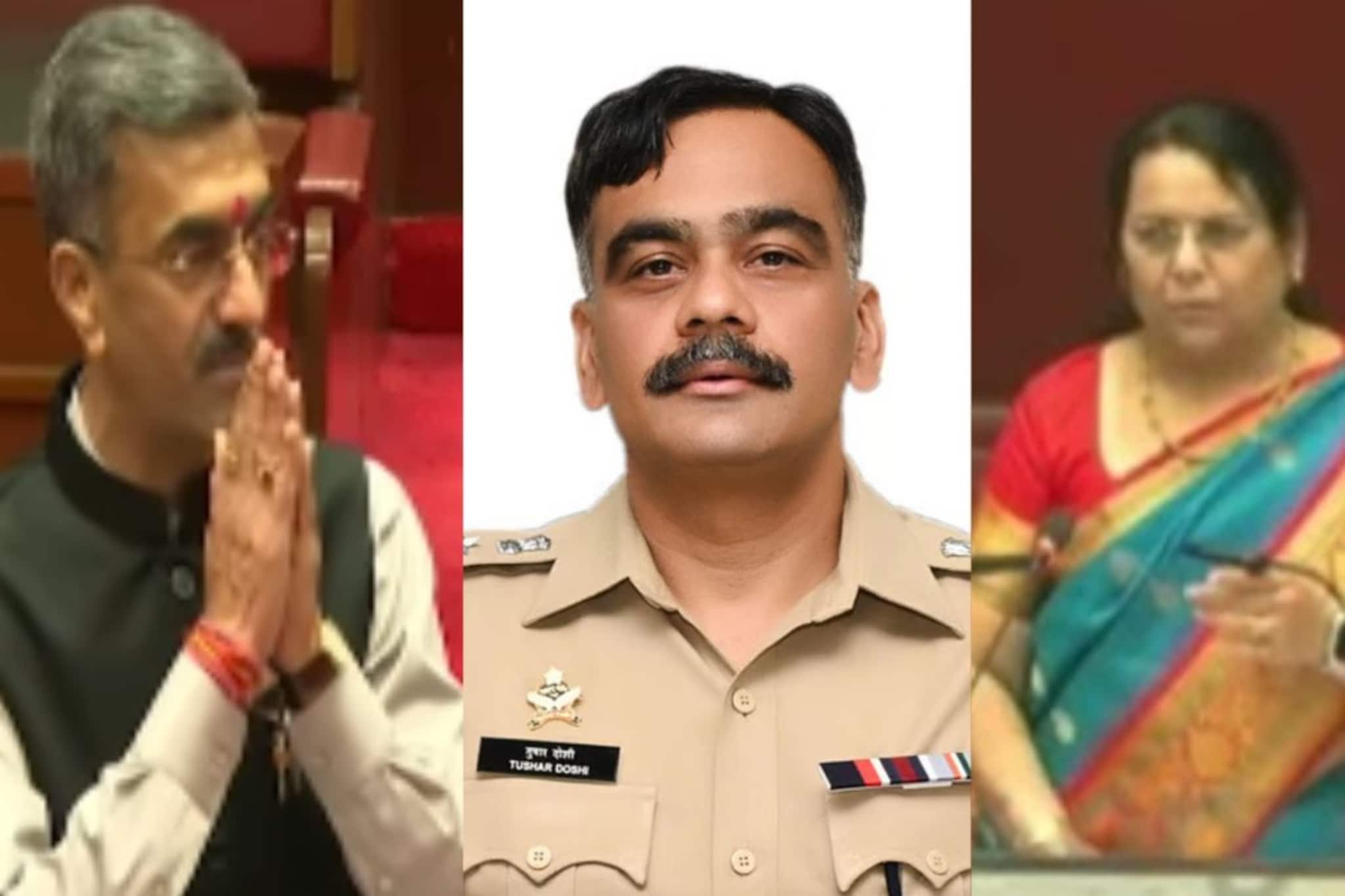 सातारचा SP तुषार दोशी घरगड्यासारखा वागलाय, त्याला सेवेतून काढून टाका, शंभूराज देसाई आक्रमक, पाचव्या मिनिटालागोऱ्हेंची ऑर्डर सातारचा SP तुषार दोशी घरगड्यासारखा वागलाय, त्याला सेवेतून काढून टाका, शंभूराज देसाई आक्रमक, पाचव्या मिनिटालागोऱ्हेंची ऑर्डर