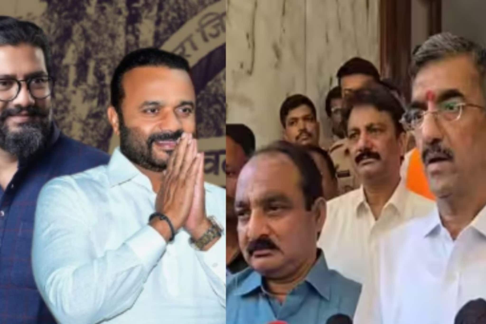 भाजप कार्यकर्त्यांकडून धक्काबुक्की, शंभूराज देसाईंच्या हाताला जखम, म्हणाले, रक्त पडल्यावरच मला.... भाजप कार्यकर्त्यांकडून धक्काबुक्की, शंभूराज देसाईंच्या हाताला जखम, म्हणाले, रक्त पडल्यावरच मला....