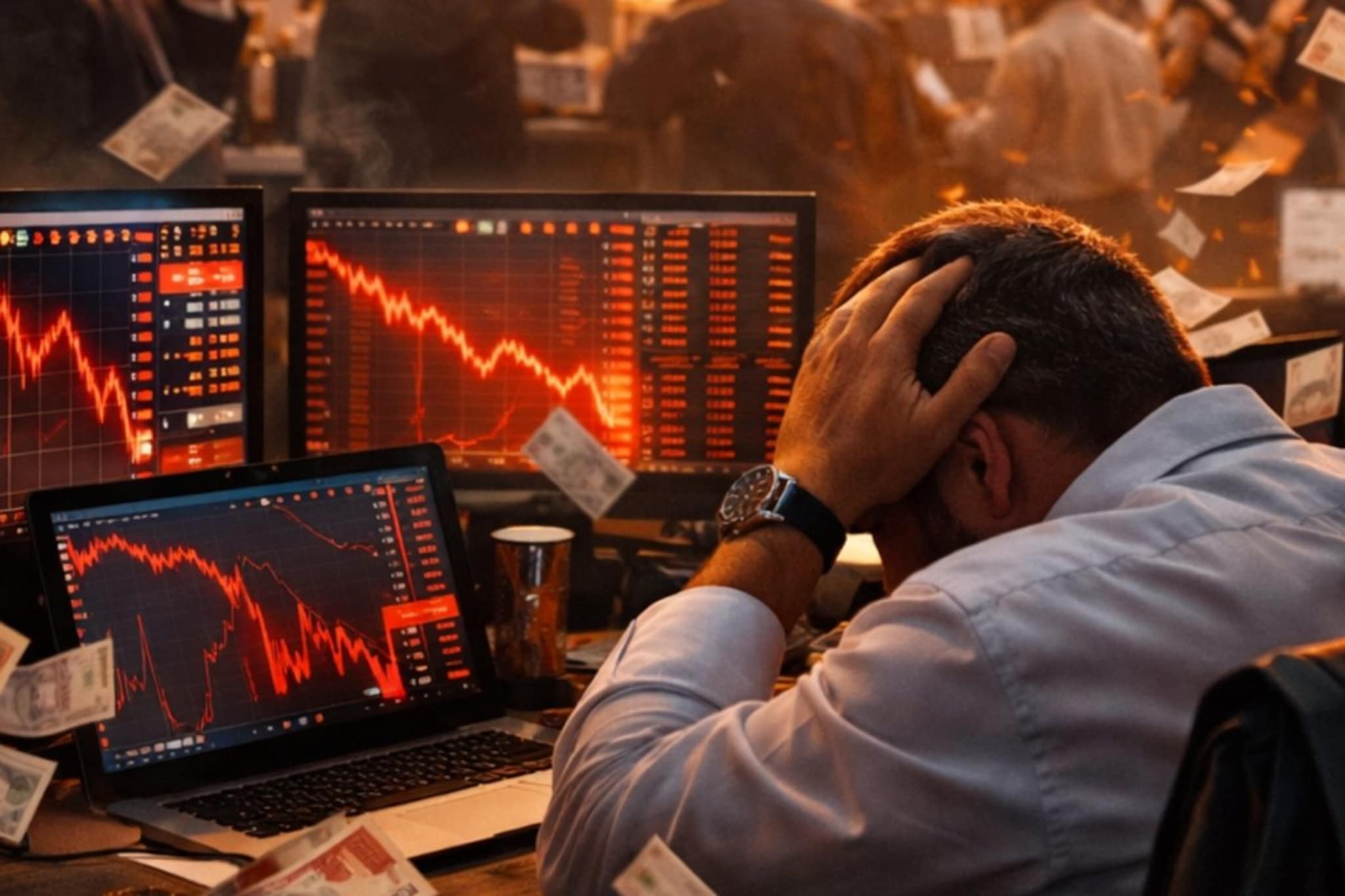 15,00,00,00,00,00,000 रुपये नष्ट झाले; बाजारात 'विनाशकारी' बॉम्ब फुटला, मोठ्या संकटाची नांदी 15,00,00,00,00,00,000 रुपये नष्ट झाले; बाजारात 'विनाशकारी' बॉम्ब फुटला, मोठ्या संकटाची नांदी