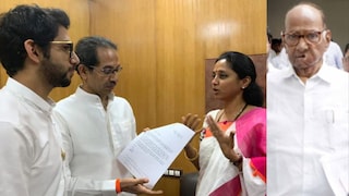 सुप्रिया सुळे उद्धव ठाकरे यांच्या भेटीला सुप्रिया सुळे उद्धव ठाकरे यांच्या भेटीला