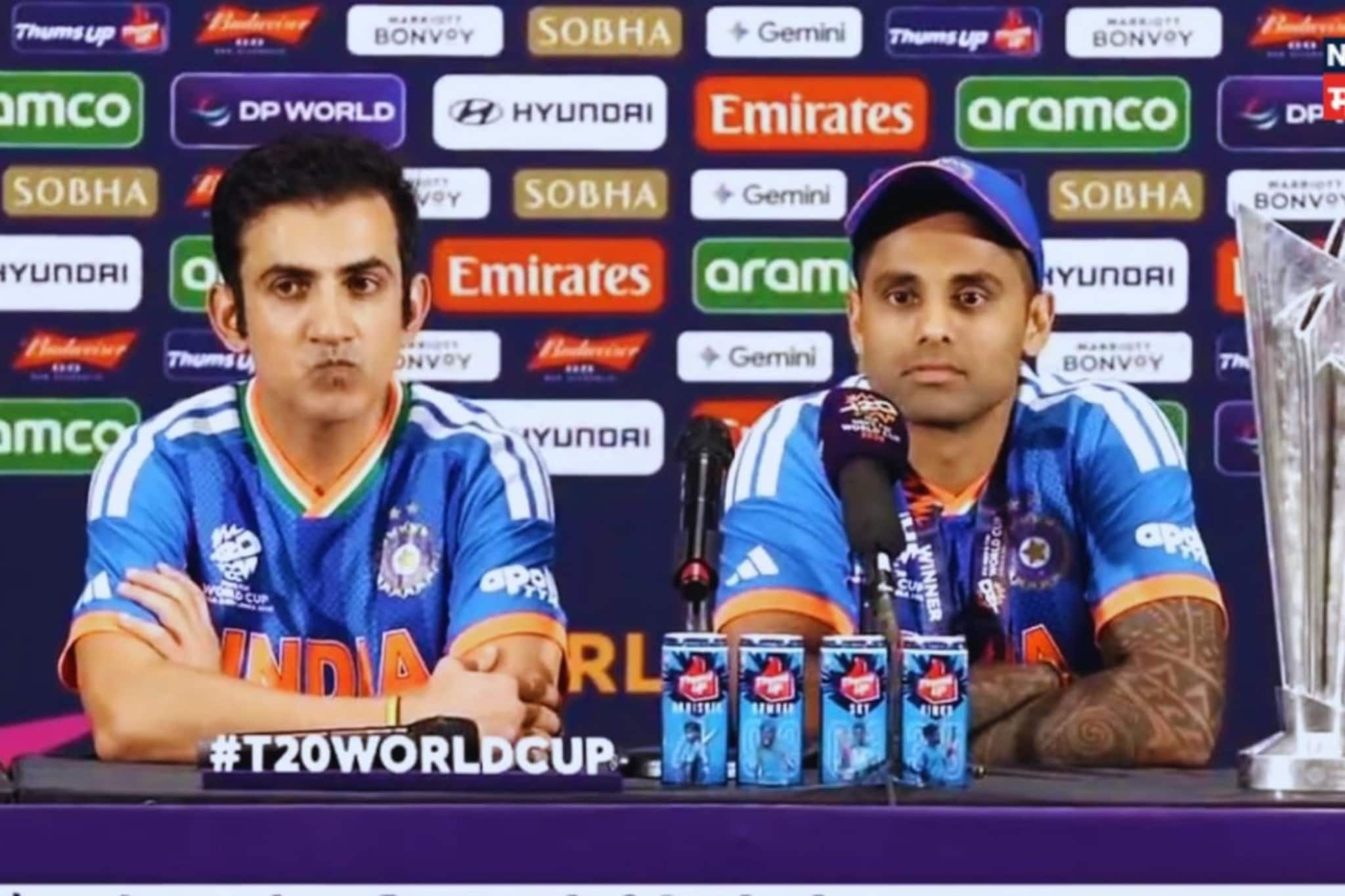 गौतम समोर असताना सूर्याचं मोठं धाडस; राहुल द्रविडला दिलं विजयाचं श्रेय