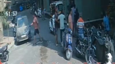 Titwala Secretary Brutally Beaten on Dhulwadi Over Alcohol Ban; CCTV Captures Attack