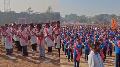 Dombivli Women Shatter World Record with Mass Lezim Dance on Women's Day