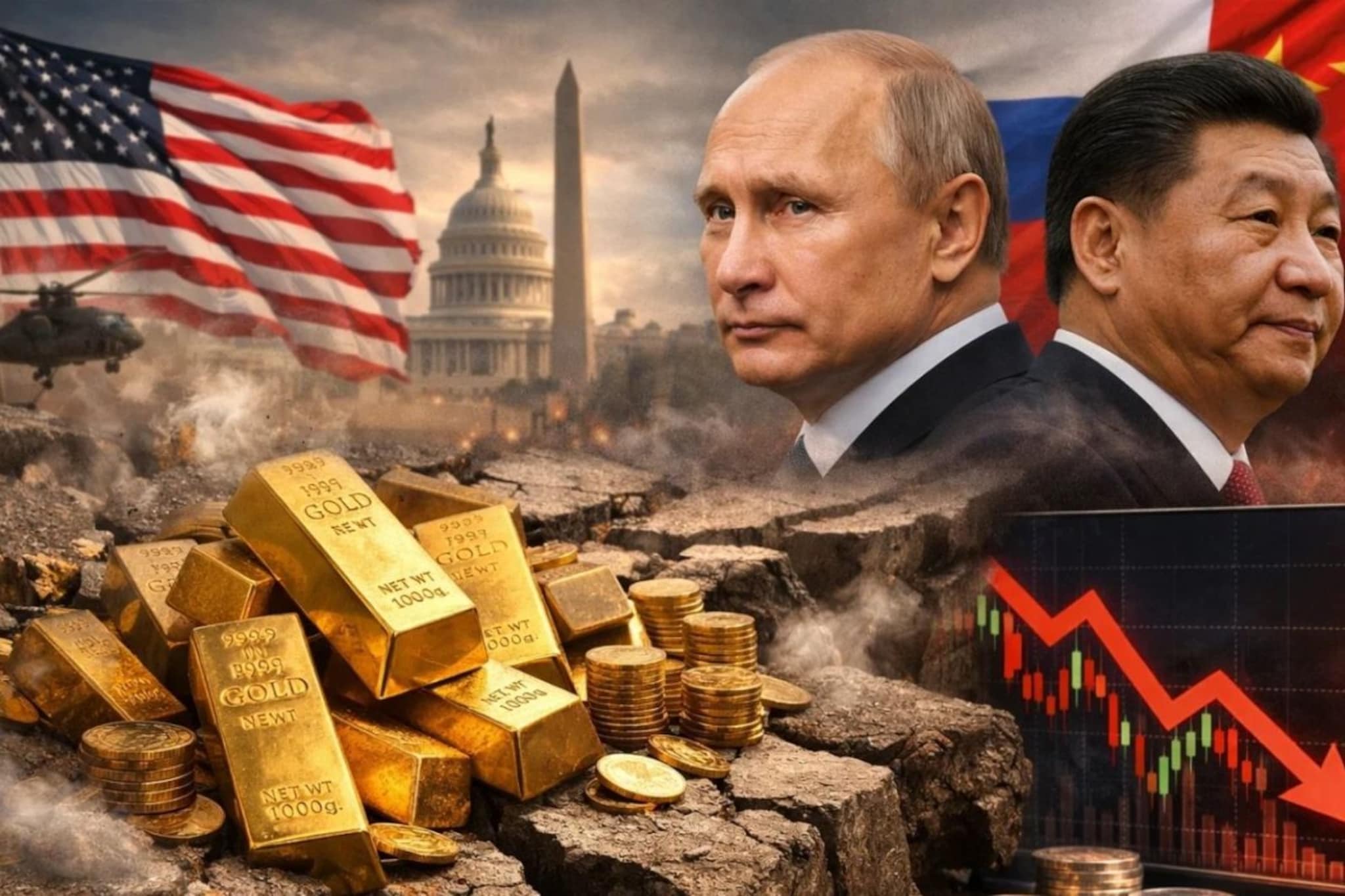 गोल्ड मार्केटमध्ये महाभूकंप, अमेरिकेच्या हाती लागले 830 कोटी रुपये सोने