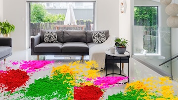 मार्बल टाइल्सवर रंगाचे डाग पडलेत? चिंता सोडा, 'या' युक्तीने चुटकीसरशी होतील साफ