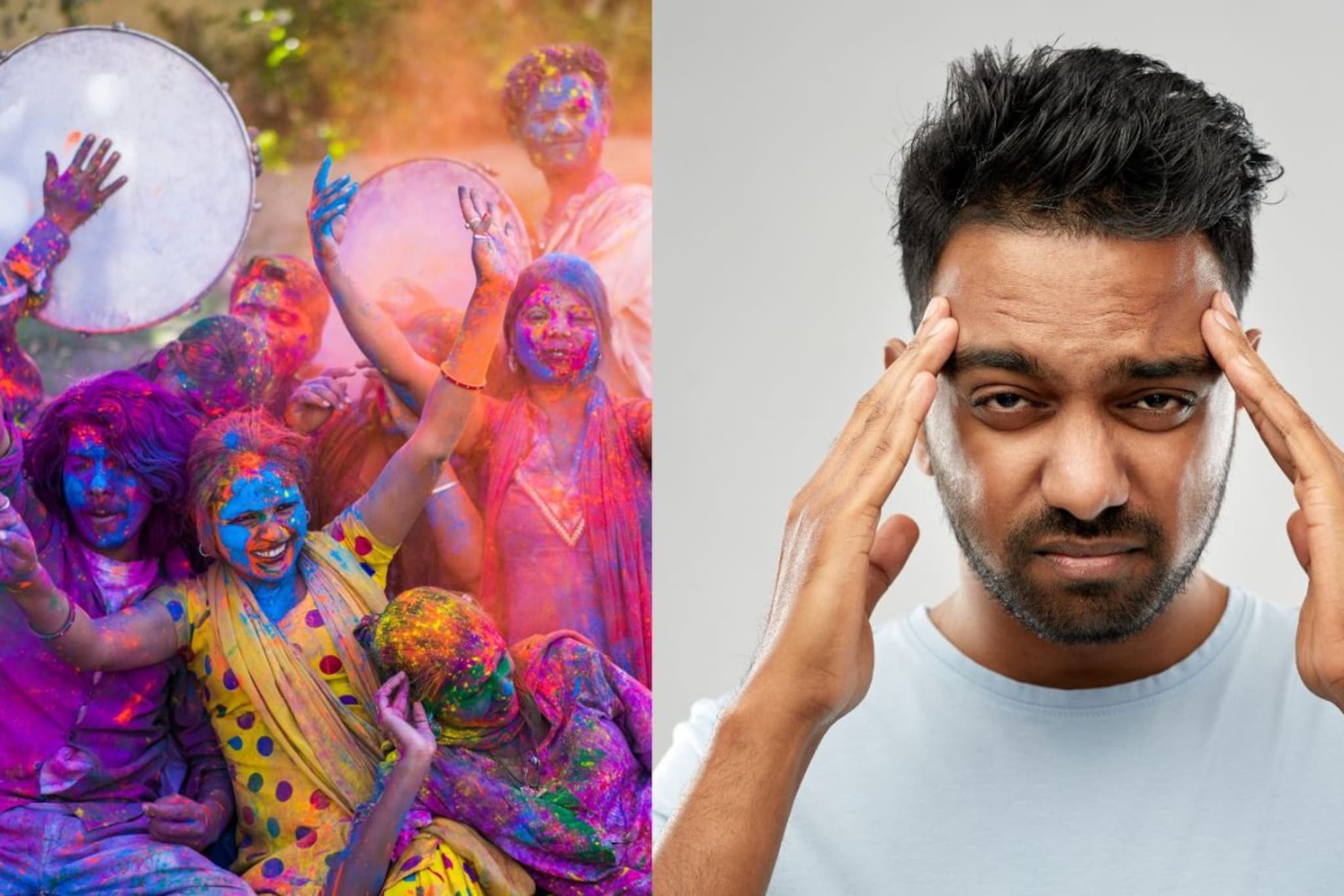 Migraine : धुळवडीच्या उत्साहातही राहा अलर्ट, डोकेदुखीनं वाढू शकतो मायग्रेन Migraine : धुळवडीच्या उत्साहातही राहा अलर्ट, डोकेदुखीनं वाढू शकतो मायग्रेन