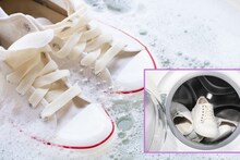 Shoose Cleaning : वॉशिंग मशीनमध्ये शूज धुवावे की नाही? नुकसान टाळण्यासाठी 'या' गोष्टी तुम्हाला माहित हव्याच!