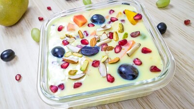 हेल्दी फ्रुट कस्टर्ड बनवण्याची सोपी पद्धत..