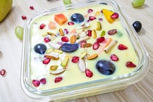 Guilt Free Fruit Custard : गोड खावंसं वाटतंय? बनवा 'नो शुगर नो क्रीम हेल्दी फ्रुट कस्टर्ड' आणि गिल्ट फ्री खा!