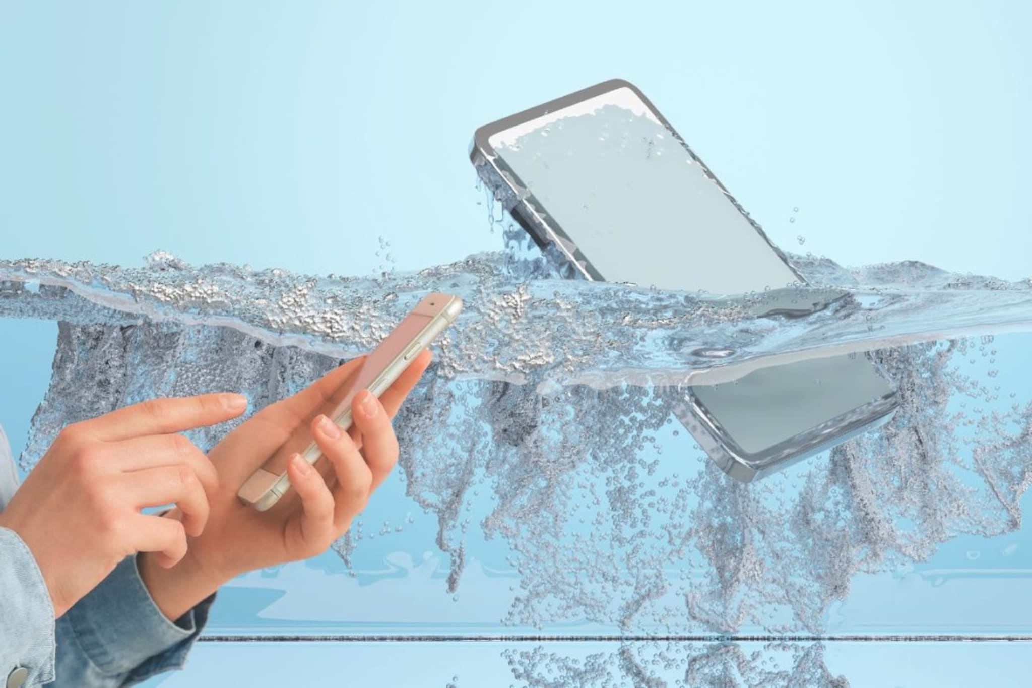 मोबाईल पाण्यात पडल्यावर लोक हमखास करतात 'ही' चूक! फोन वाचण्याची शक्यता होते कमी.. मोबाईल पाण्यात पडल्यावर लोक हमखास करतात 'ही' चूक! फोन वाचण्याची शक्यता होते कमी..