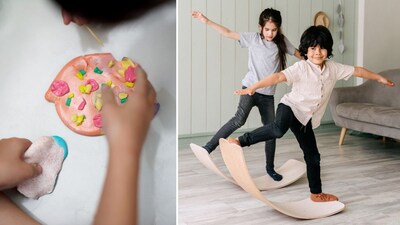 मुलांना घरात गुंतवणं सोपं नसतं. मुलांना सतत काहीतरी वेगळं आणि ईंटरेस्टींग करायचं असतं. अशावेळी पालकांना मुलांना नेमकं कशात गुंतवावं हे काळात नाही तुमच्या या प्रॉब्लेमचं सोल्युशन इथे आहे. या लेखात दिलेल्या काही अ‍ॅक्टिव्हिटीज तुम्ही तुमलांना करायला लावू शकता.  