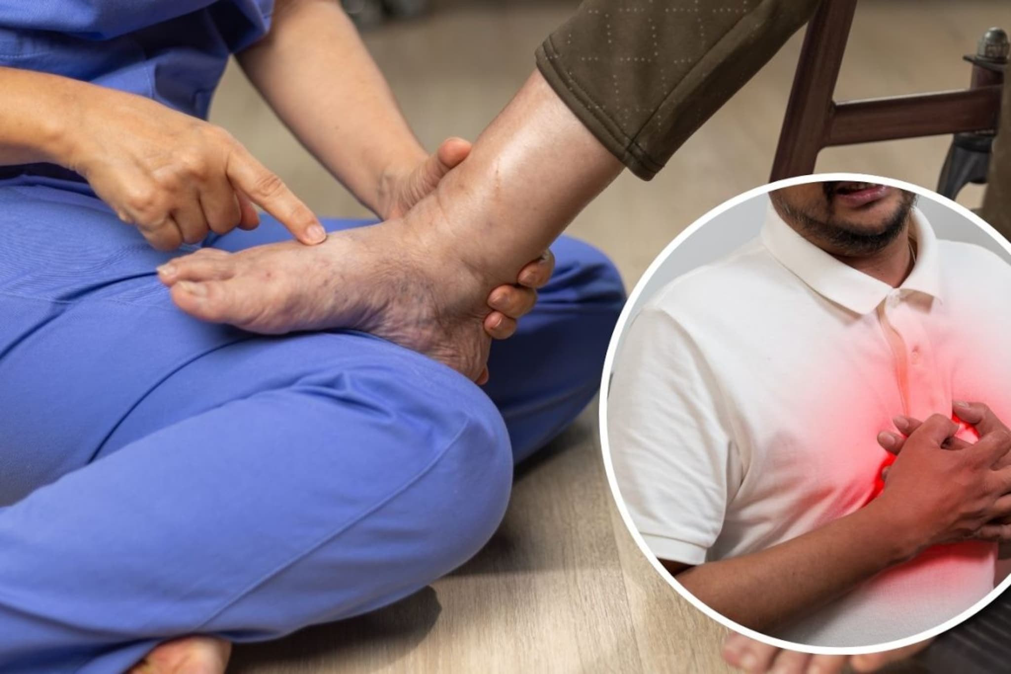 वारंवार पायांवर येणारी सूज 'हार्ट फेल्युअर'चं लक्षण तर नाही? तज्ज्ञांनी दिली धक्कादायक माहिती.. वारंवार पायांवर येणारी सूज 'हार्ट फेल्युअर'चं लक्षण तर नाही? तज्ज्ञांनी दिली धक्कादायक माहिती..