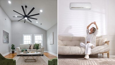 एसी आणि पंखा एकत्र वापरल्यास काय होते?