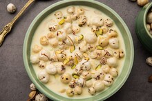 Makhana Kheer : चैत्र नवरात्रीतल्या प्रसादासाठी झटपट होणारा पदार्थ, सोपी आणि पौष्टिक रेसिपी - मखाणा खीर