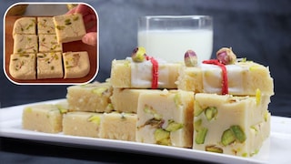 अशी बनवा इन्स्टंट बर्फी.. अशी बनवा इन्स्टंट बर्फी..