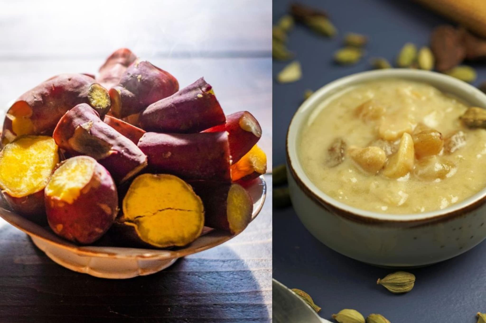 Food Food : रताळ्याची खीर, चविष्ट आणि पौष्टिकही, उपवासासाठी आणि प्रसादासाठीही चांगला पर्याय Food Food : रताळ्याची खीर, चविष्ट आणि पौष्टिकही, उपवासासाठी आणि प्रसादासाठीही चांगला पर्याय