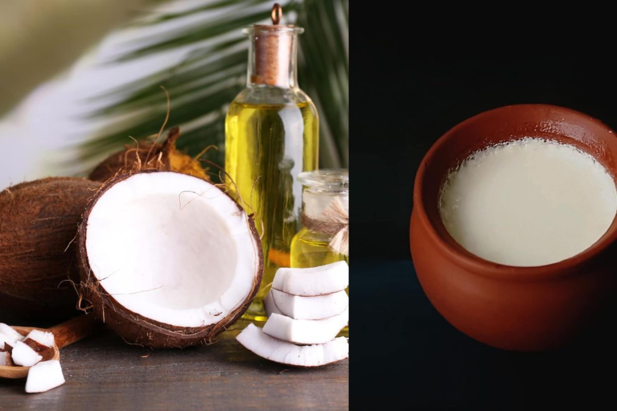 Skin Care : चेहऱ्याच्या स्वच्छतेसाठी नैसर्गिक उपाय, चेहऱ्यावरच्या ग्लोसाठी जाणून घ्या नारळ तेल - दह्याचा वापर कसा करायचा ?