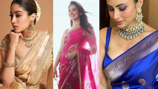 साडीच्या रंगानुसार असा ठरवा दागिन्यांचा रंग.. साडीच्या रंगानुसार असा ठरवा दागिन्यांचा रंग..