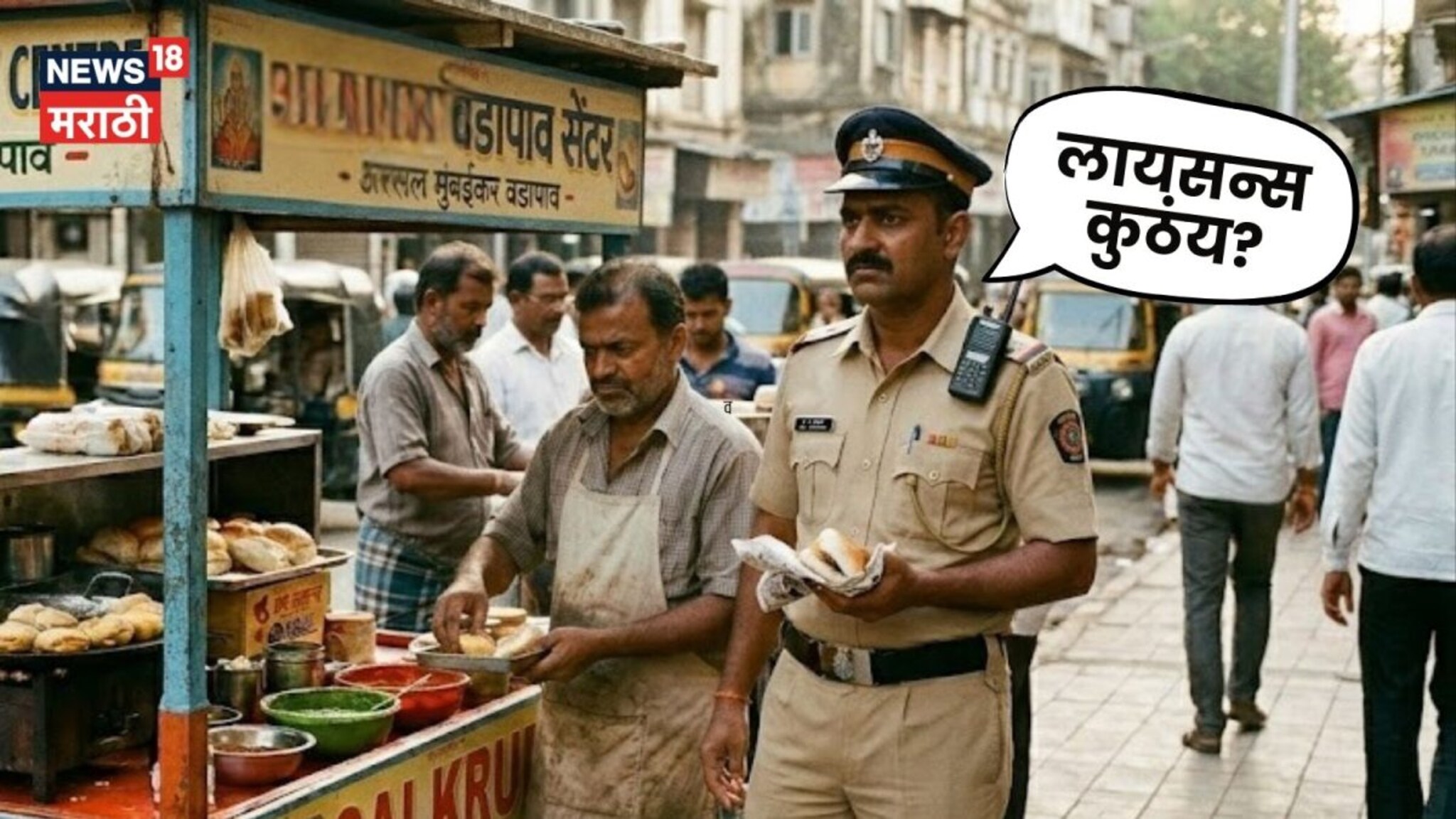 मुंबईत  वडापाव विक्रेत्यांना लुटणारा 'बडा साहेब' निघाला भामटा!