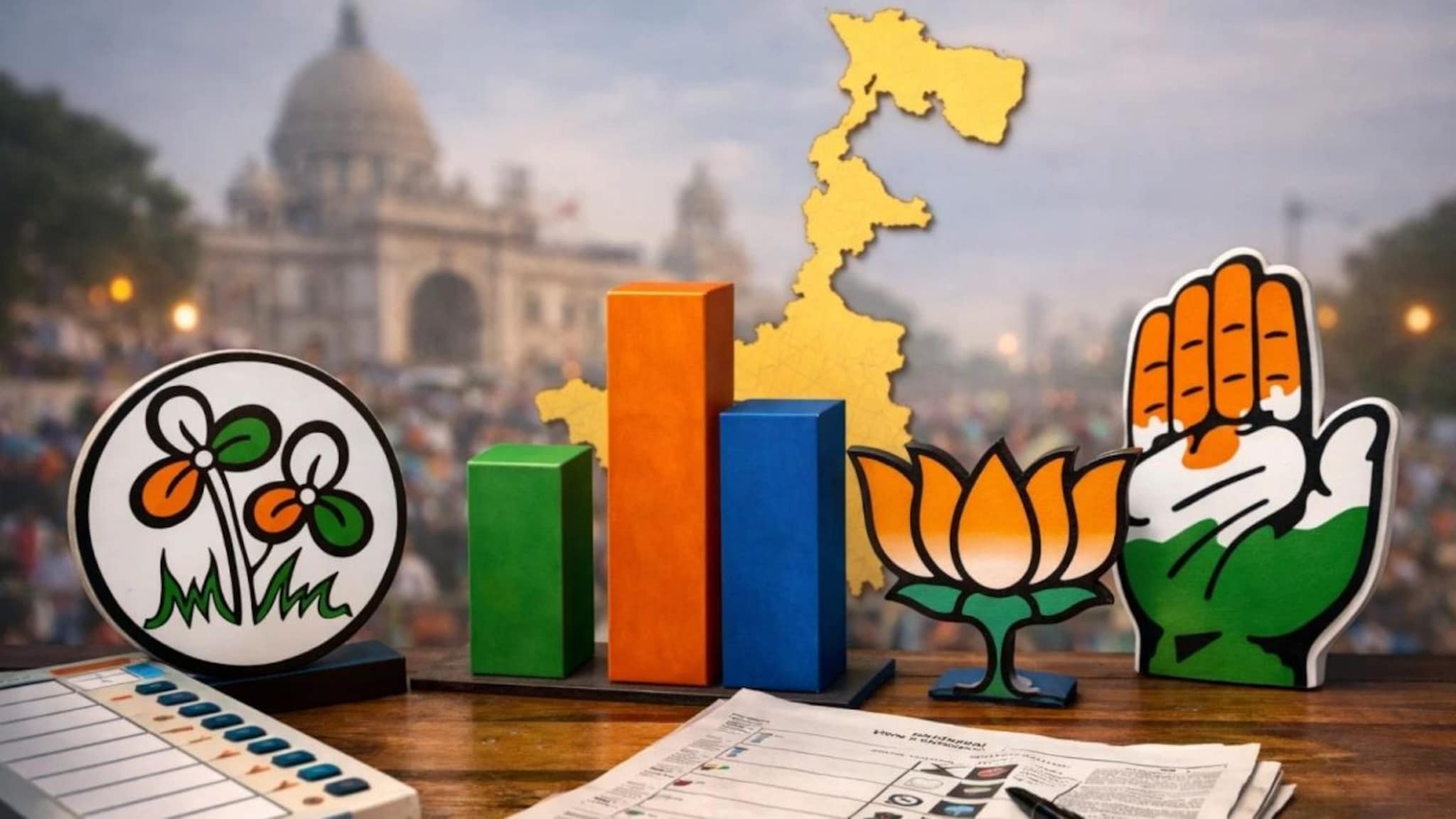 बंगालमध्ये 'कमळ' फुलणार? ओपिनियन पोलने दिले उत्तर; राज्यात भाजपला किती जागा मिळणार