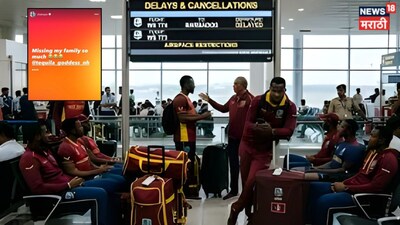 West Indies Players Stuck in india 
