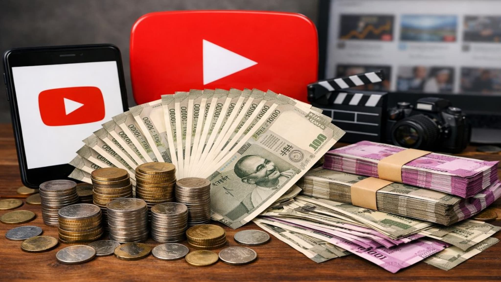 YouTubeवर 1 Million व्ह्यूज आल्यावर छप्परफाड कमाई होते? पाहा कसं आहे गणित