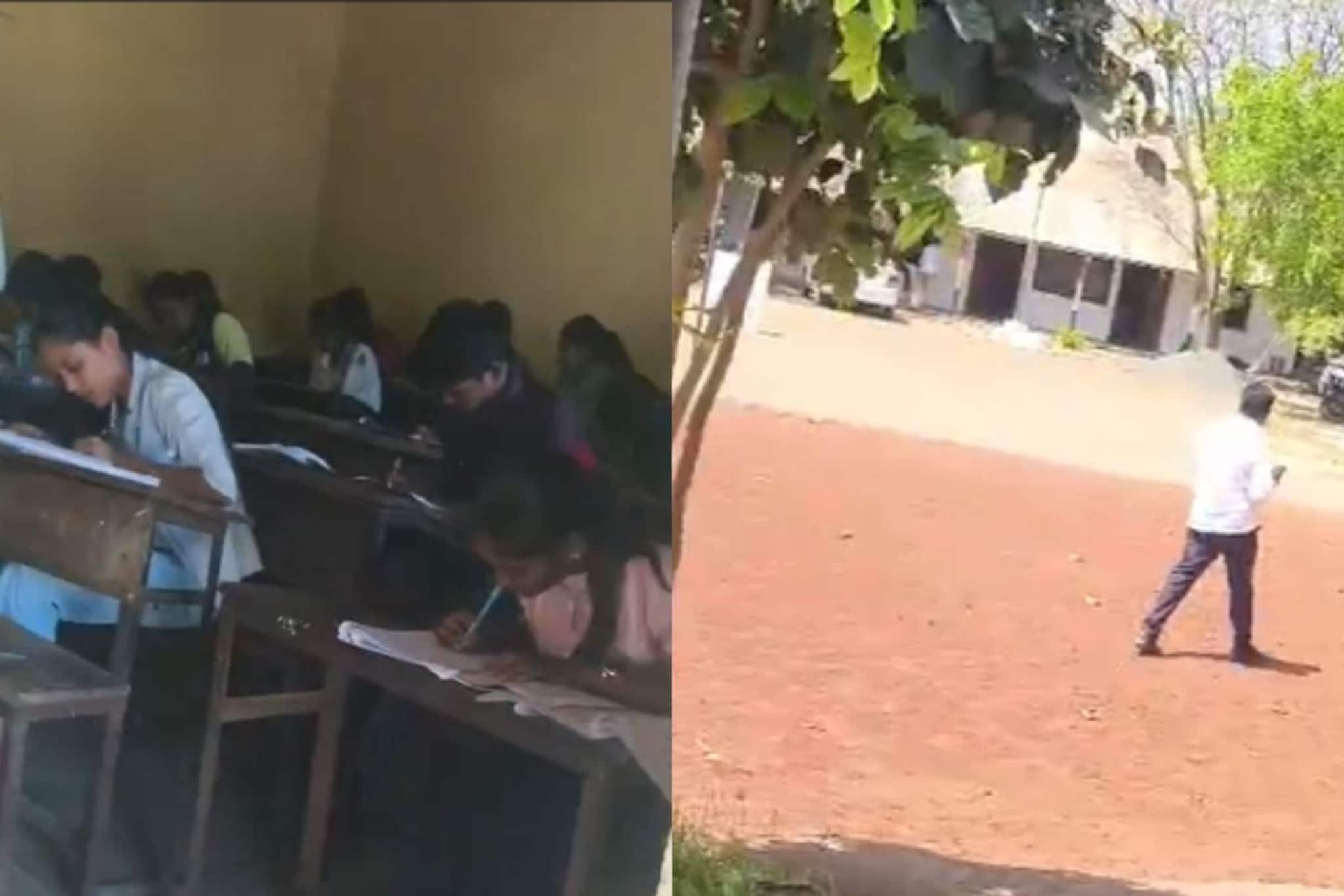 बीडमध्ये थेट शिक्षकच देतायेत उत्तरपत्रिकेची 'झेरॉक्स कॉपी', धक्कादायक फोटो समोर