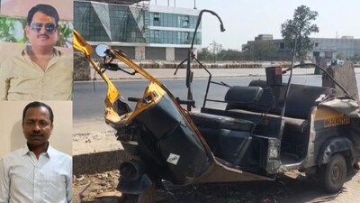Bhiwandi: Two Auto Drivers Killed in Horrific Mumbai-Nashik Highway Accident