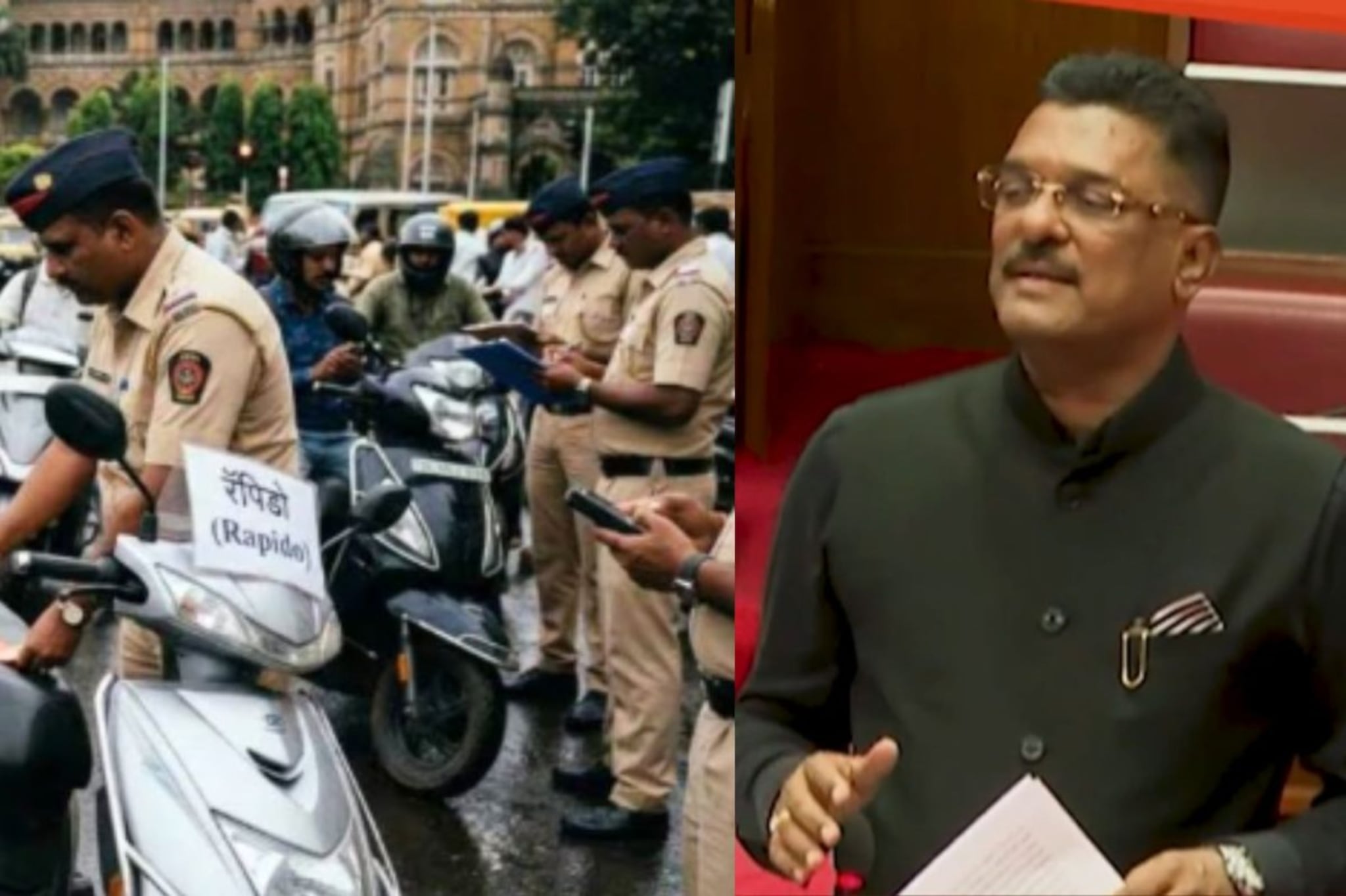 ओला-उबर-रॅपिडो बाइक टॅक्सीवर बंदी, प्रताप सरनाईक यांची मोठी घोषणा